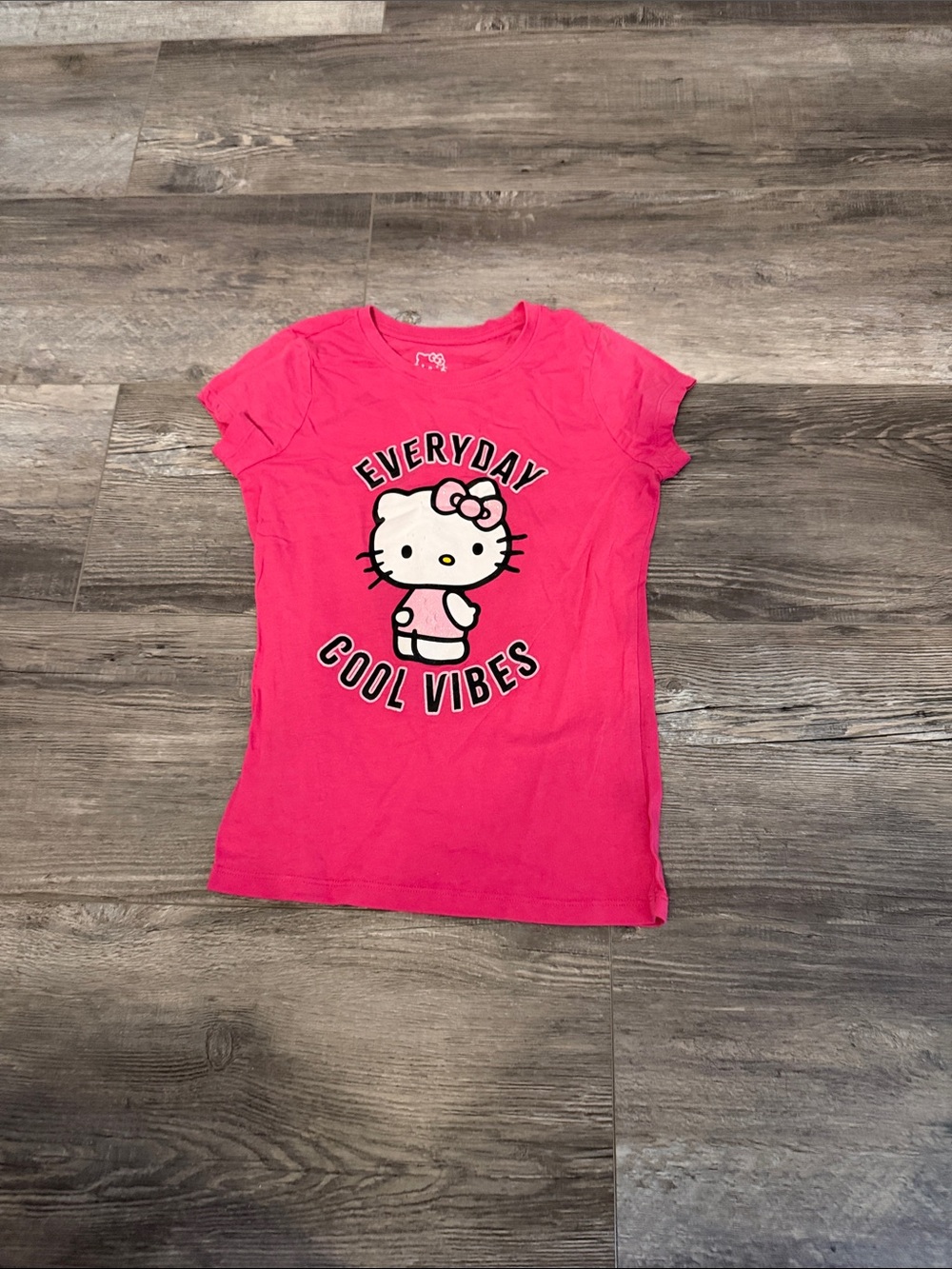 Hello Kitty Bright Pink "Everyday Cool Vibes" Tee